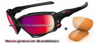 Oakley Jawbone Polished Black / OO Red Iridium Polarized (26-223)